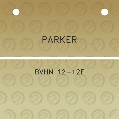 parker-bvhn-12-12f