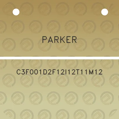 parker-c3f001d2f12i12t11m12