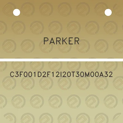 parker-c3f001d2f12i20t30m00a32