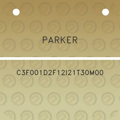 parker-c3f001d2f12i21t30m00