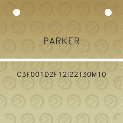 parker-c3f001d2f12i22t30m10