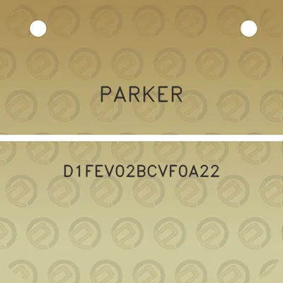 parker-d1fev02bcvf0a22