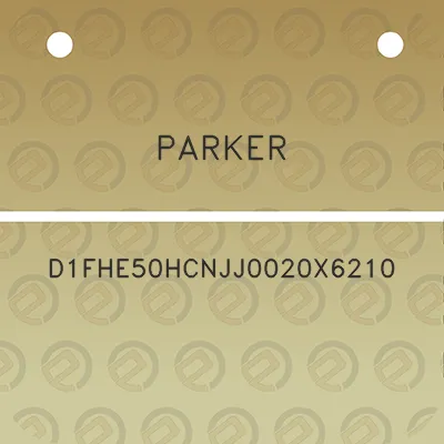 parker-d1fhe50hcnjj0020x6210