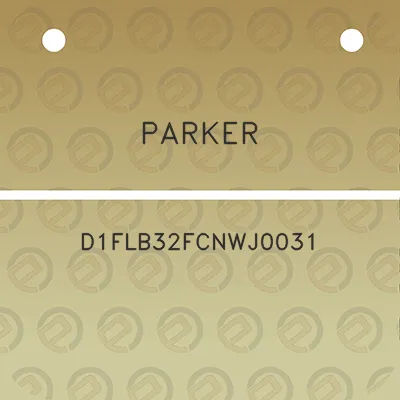 parker-d1flb32fcnwj0031