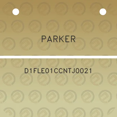 parker-d1fle01ccntj0021