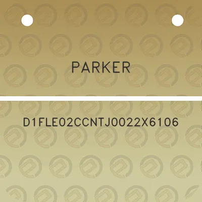 parker-d1fle02ccntj0022x6106