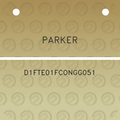 parker-d1fte01fcongg051