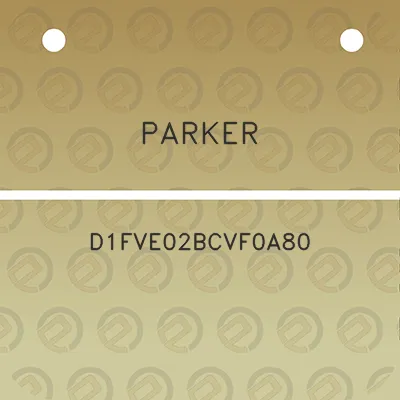 parker-d1fve02bcvf0a80