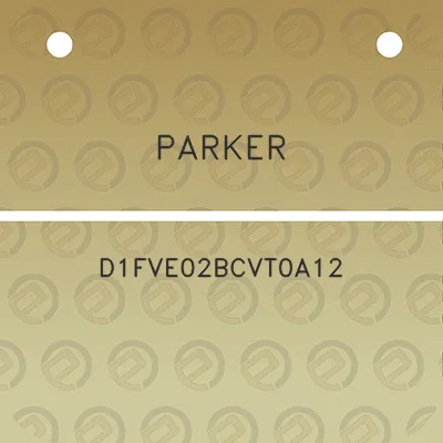 parker-d1fve02bcvt0a12