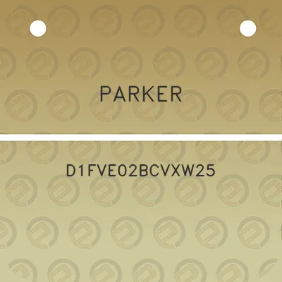 parker-d1fve02bcvxw25