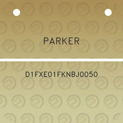 parker-d1fxe01fknbj0050