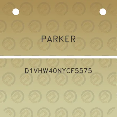 parker-d1vhw40nycf5575