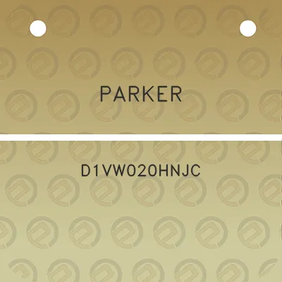 parker-d1vw020hnjc