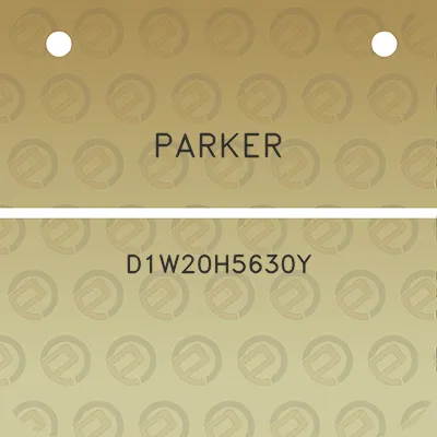 parker-d1w20h5630y