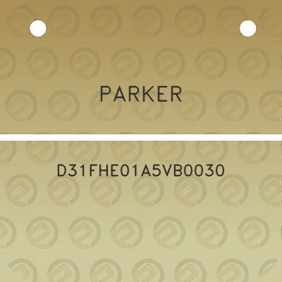 parker-d31fhe01a5vb0030