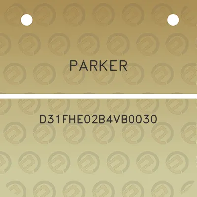 parker-d31fhe02b4vb0030