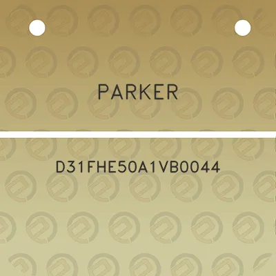 parker-d31fhe50a1vb0044