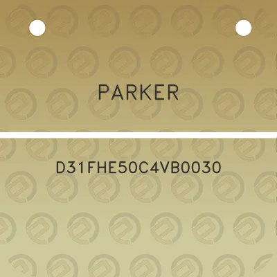 parker-d31fhe50c4vb0030