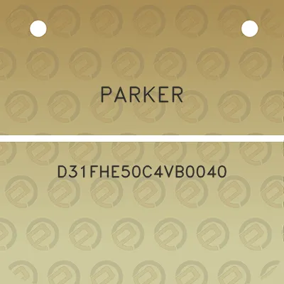 parker-d31fhe50c4vb0040