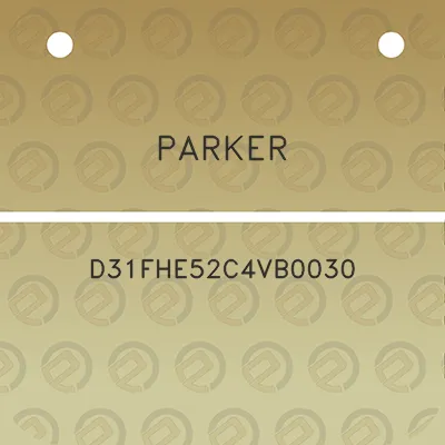 parker-d31fhe52c4vb0030