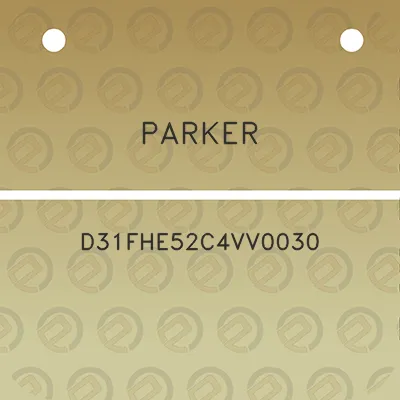 parker-d31fhe52c4vv0030