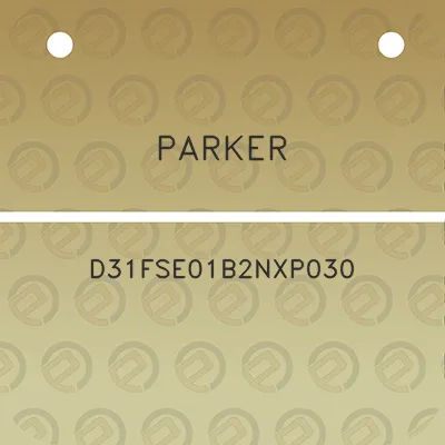 parker-d31fse01b2nxp030