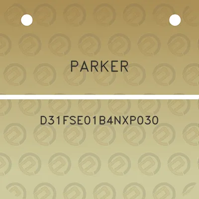 parker-d31fse01b4nxp030