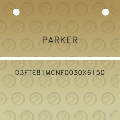 parker-d3fte81mcnf0030x6150