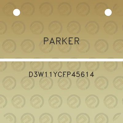 parker-d3w11ycfp45614