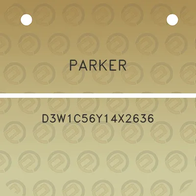 parker-d3w1c56y14x2636