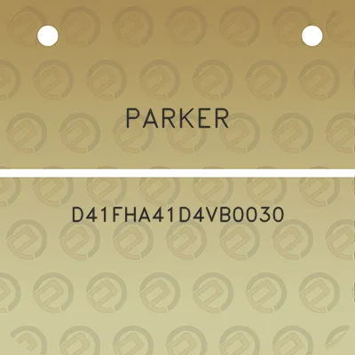 parker-d41fha41d4vb0030