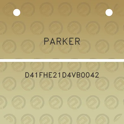 parker-d41fhe21d4vb0042