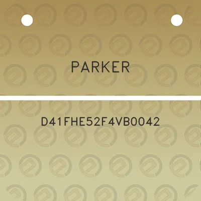 parker-d41fhe52f4vb0042