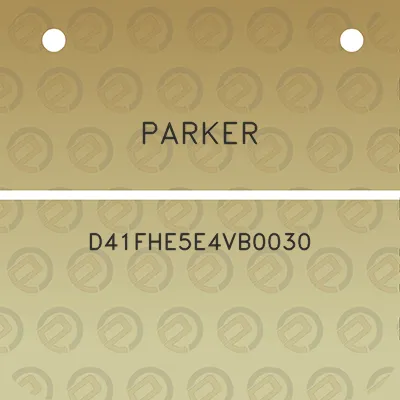 parker-d41fhe5e4vb0030