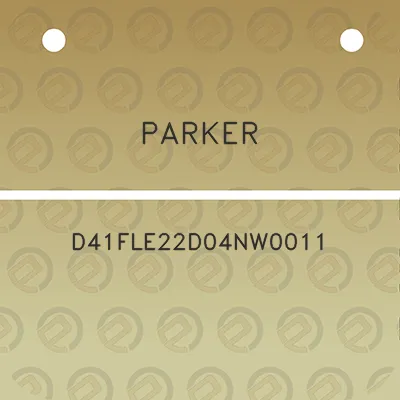 parker-d41fle22d04nw0011