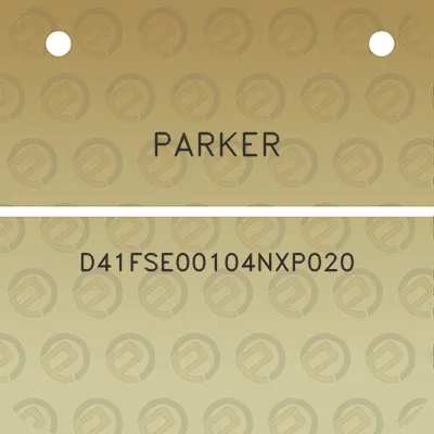 parker-d41fse00104nxp020