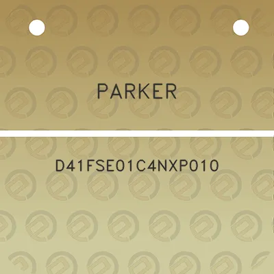 parker-d41fse01c4nxp010