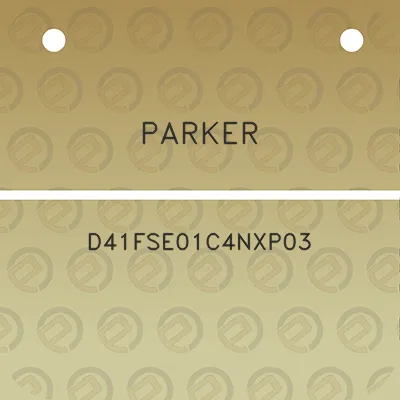 parker-d41fse01c4nxp03