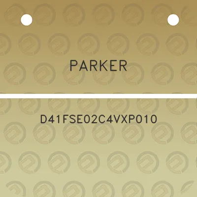 parker-d41fse02c4vxp010