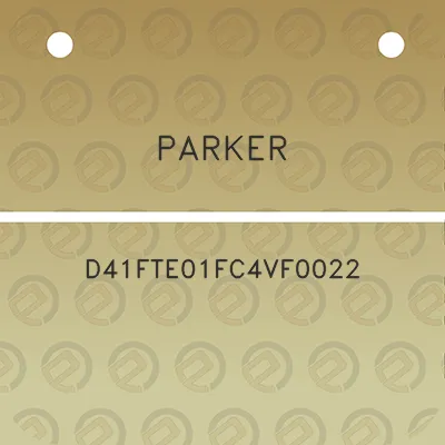 parker-d41fte01fc4vf0022