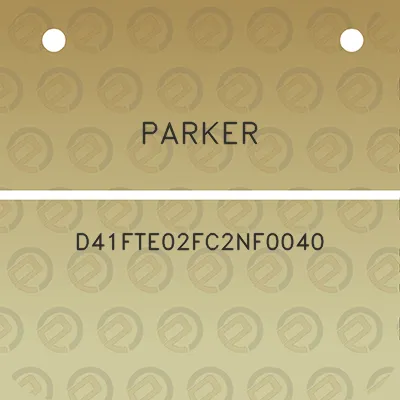 parker-d41fte02fc2nf0040