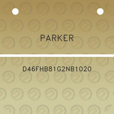 parker-d46fhb81g2nb1020