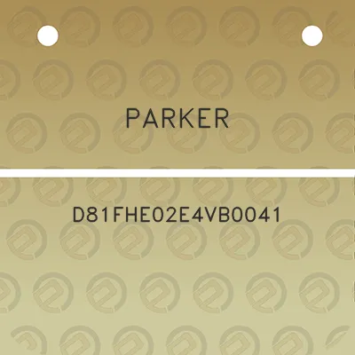 parker-d81fhe02e4vb0041