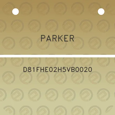 parker-d81fhe02h5vb0020