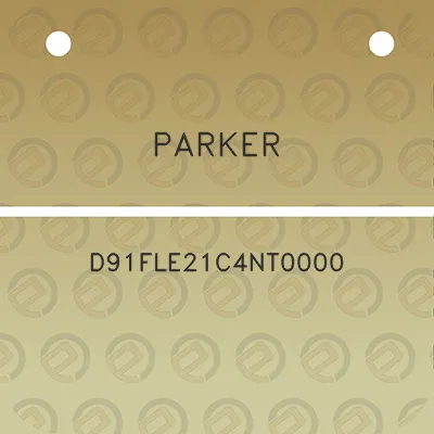 parker-d91fle21c4nt0000