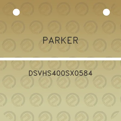 parker-dsvhs400sx0584