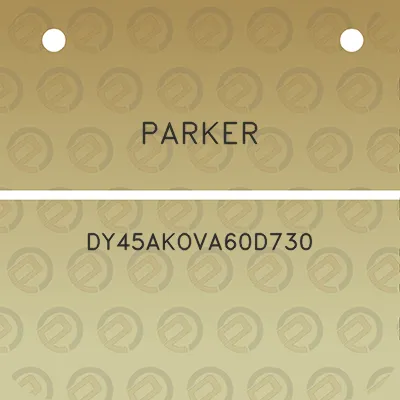 parker-dy45akova60d730