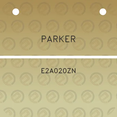 parker-e2a020zn