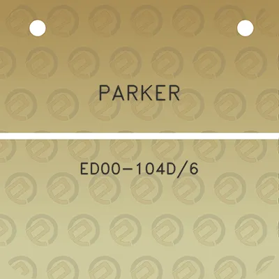 parker-ed00-104d6