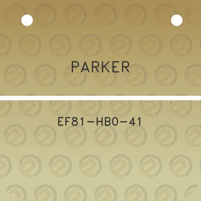 parker-ef81-hb0-41